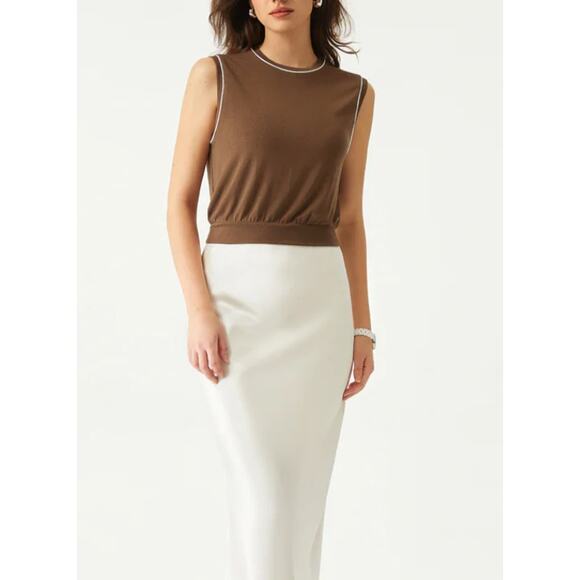 OGL Pipping Tank - Navy Blue - Picture 6 of 8